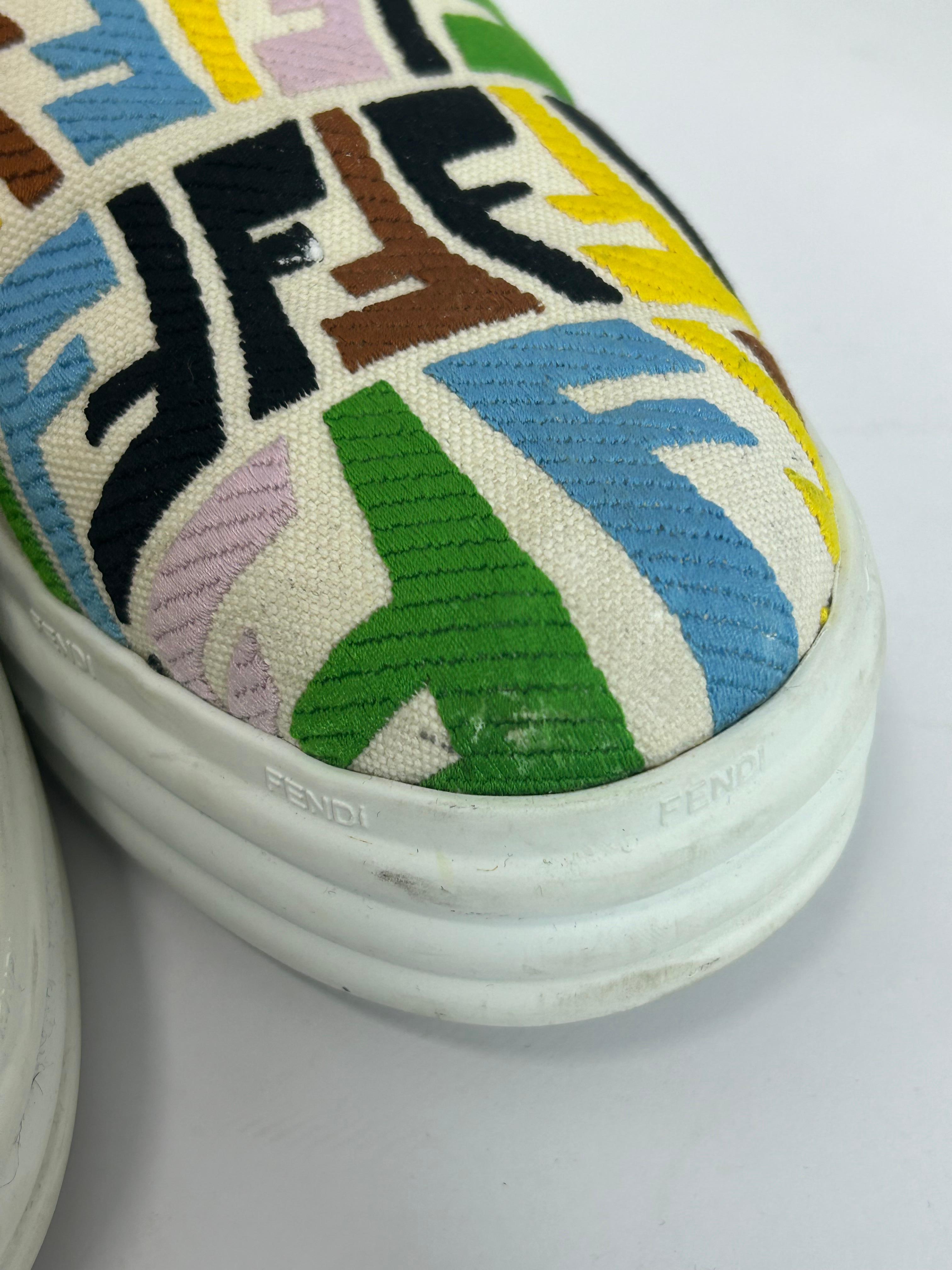 Fendi X SARA COLEMAN Zapatillas Slip On EU 38 en venta 2
