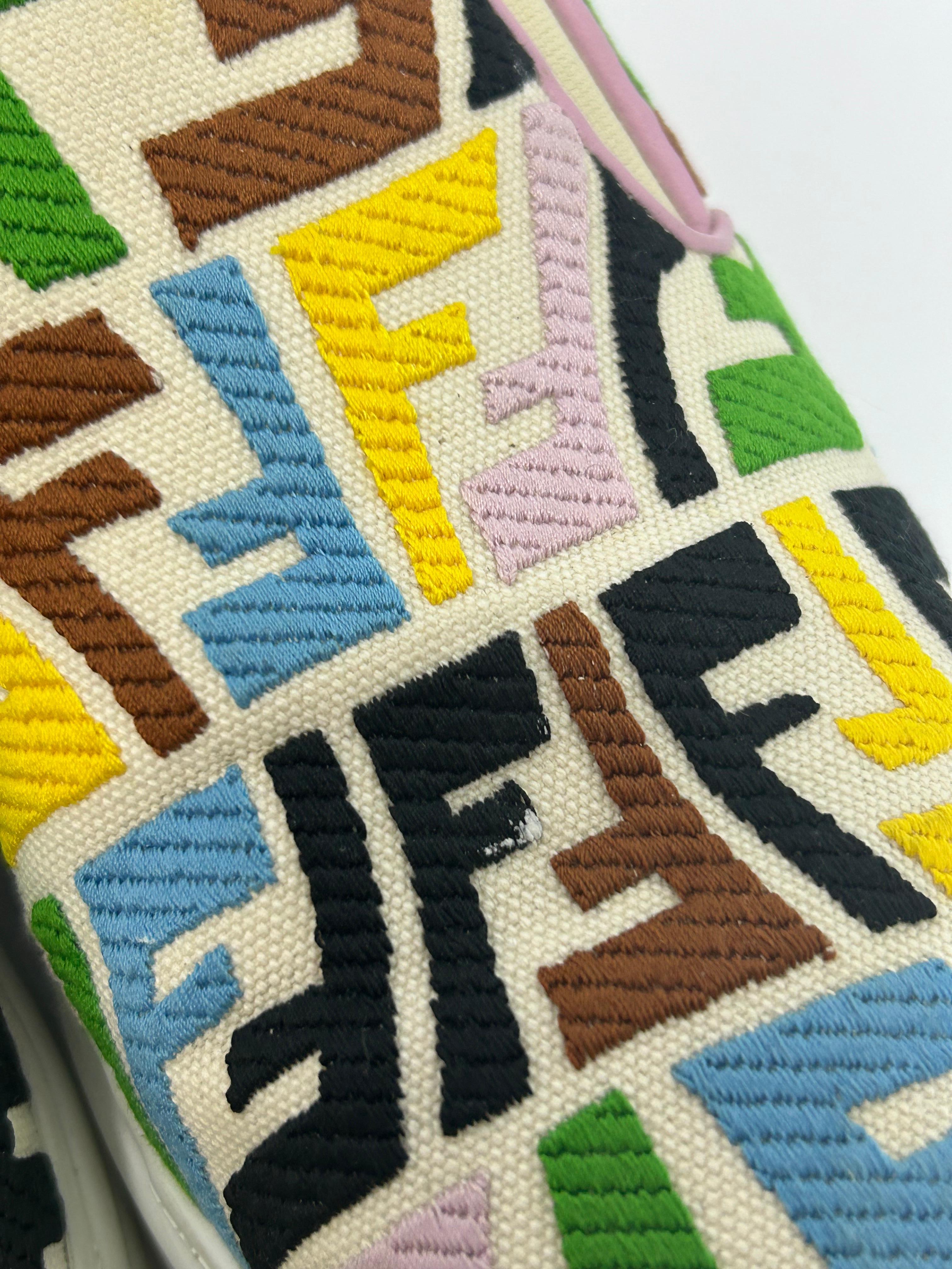Fendi X SARA COLEMAN Zapatillas Slip On EU 38 en venta 3