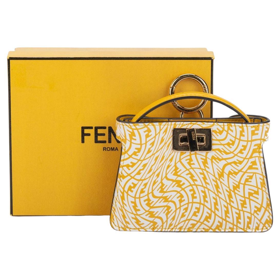 Fendi x Sarah Coleman Nano Peekaboo Bag For Sale