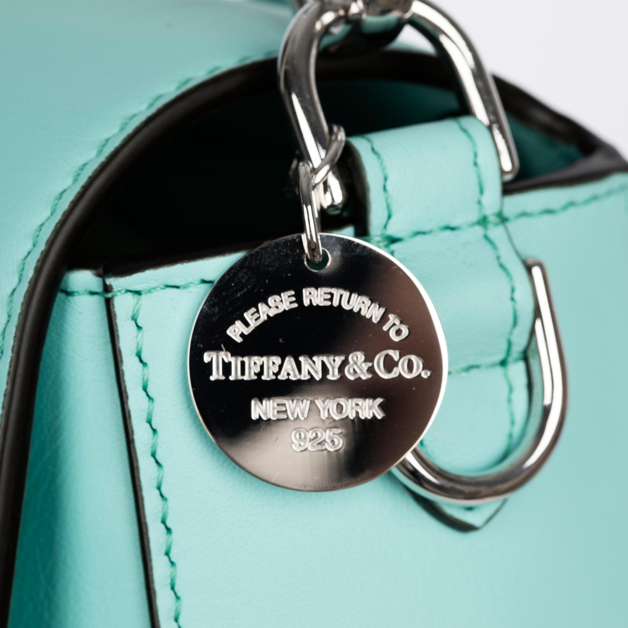 Bolso mediano de piel Fendi X Tiffany & Co. en venta 1