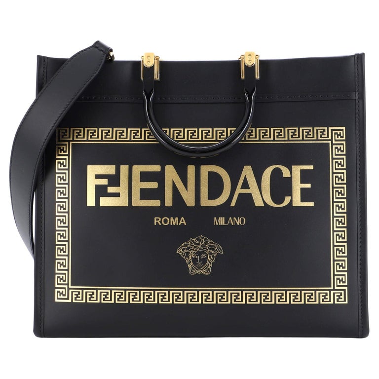 Fendi, Bags, Like New Fendi Sunshine Medium Shopper Tote With Strap