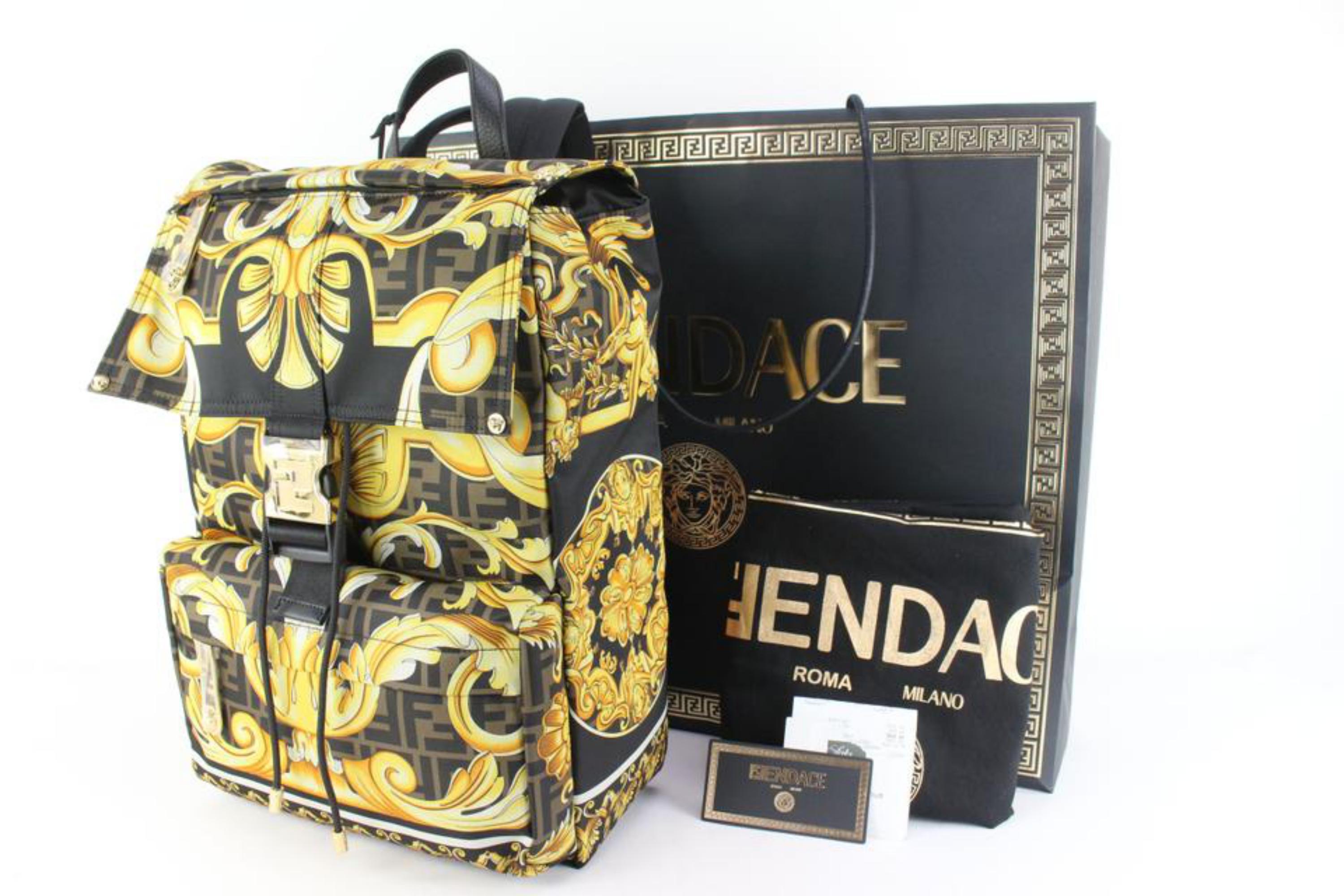 Fendi x Versace Fendace Fendiness Medium Backpack 8fv516s 2