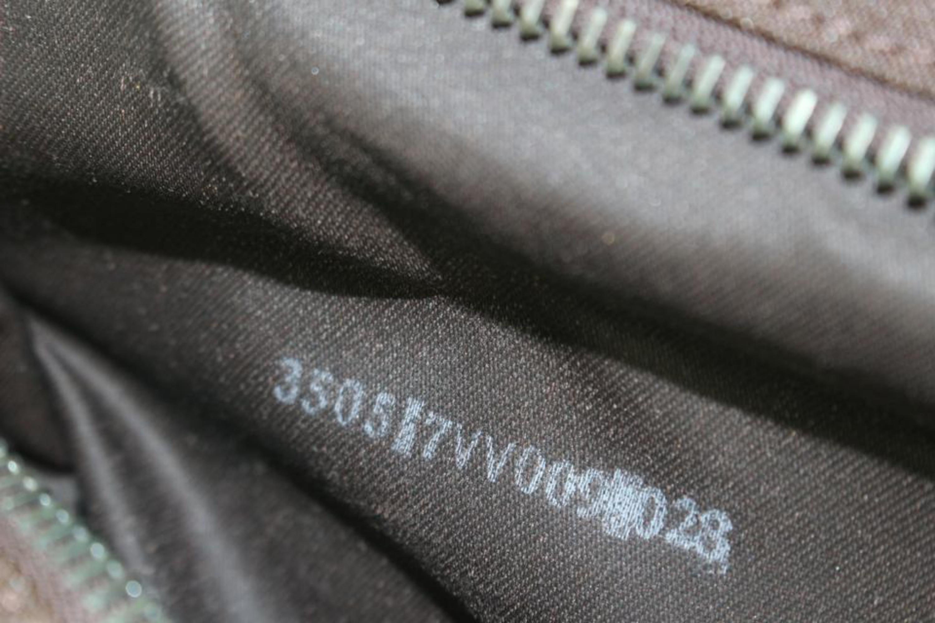 Fendi XL Brown Monogram FF Zucca Duffle Bag 126f45 For Sale 4