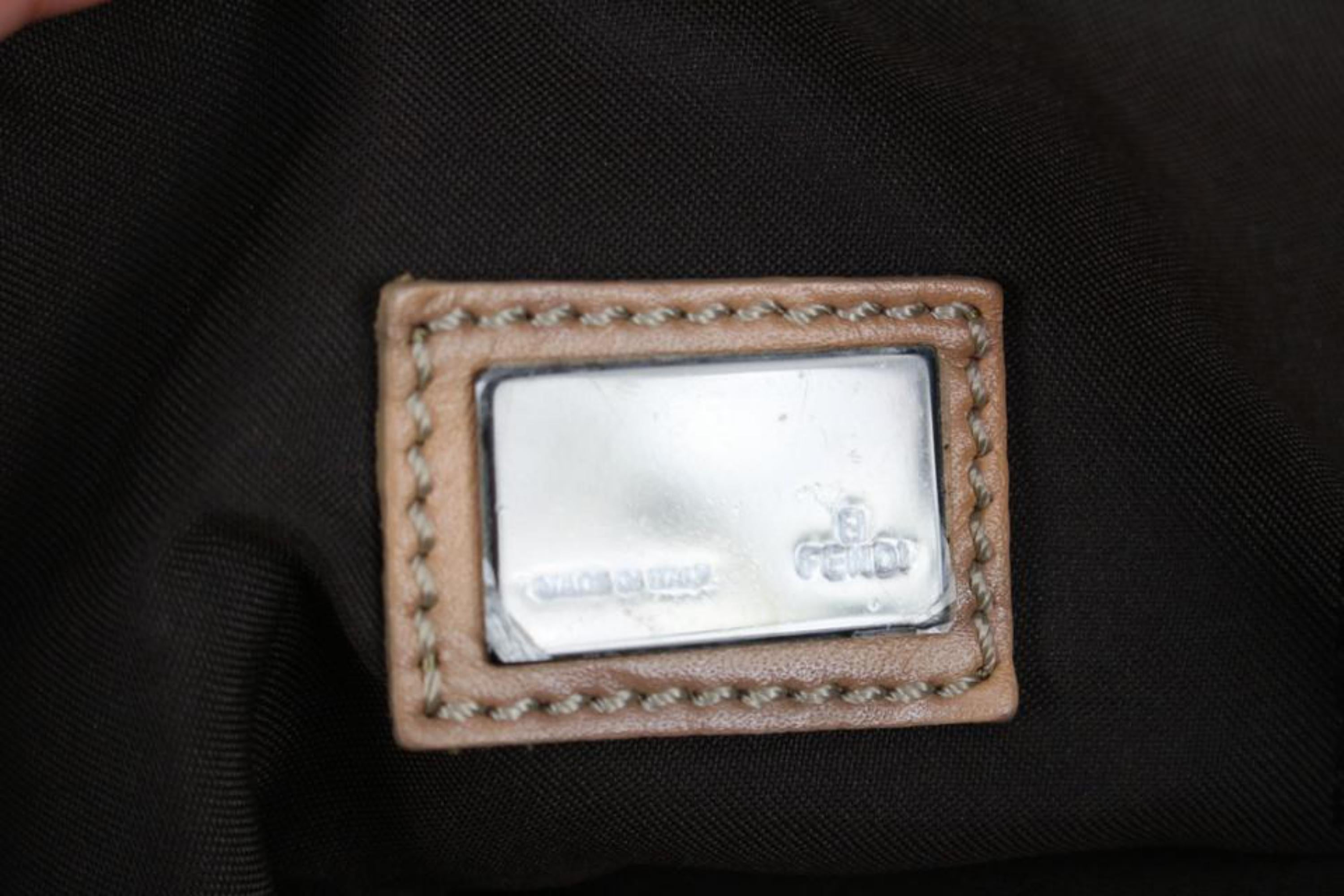 Fendi XL Braun Monogramm FF Zucca Duffle Bag 126f45 im Angebot 4