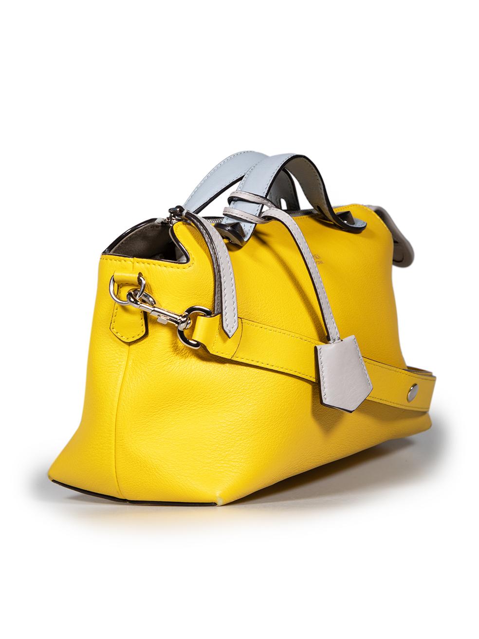 CONDITION is Very good. Minimal wear to the bag is evident. Abrasion to the base corners and back of the bag. One mark on the front and central zip. Scratching to the hardware on the detachable strap to this used Fendi designer resale item.
  
  
 