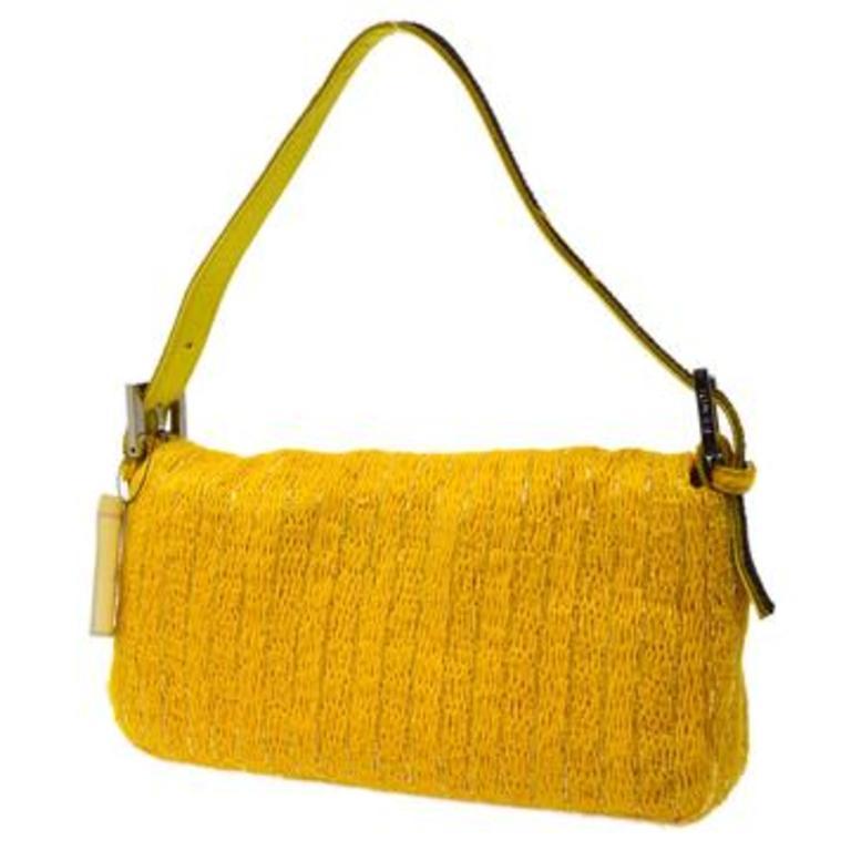 fendi yellow bag