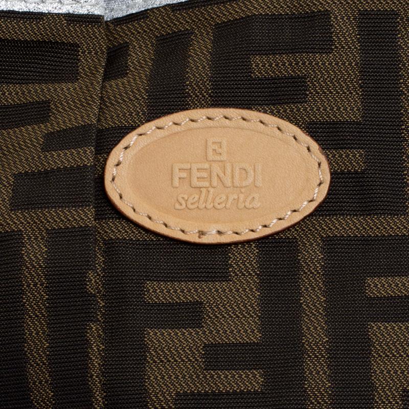 Fendi Yellow Selleria Leather Weekender Bag 2