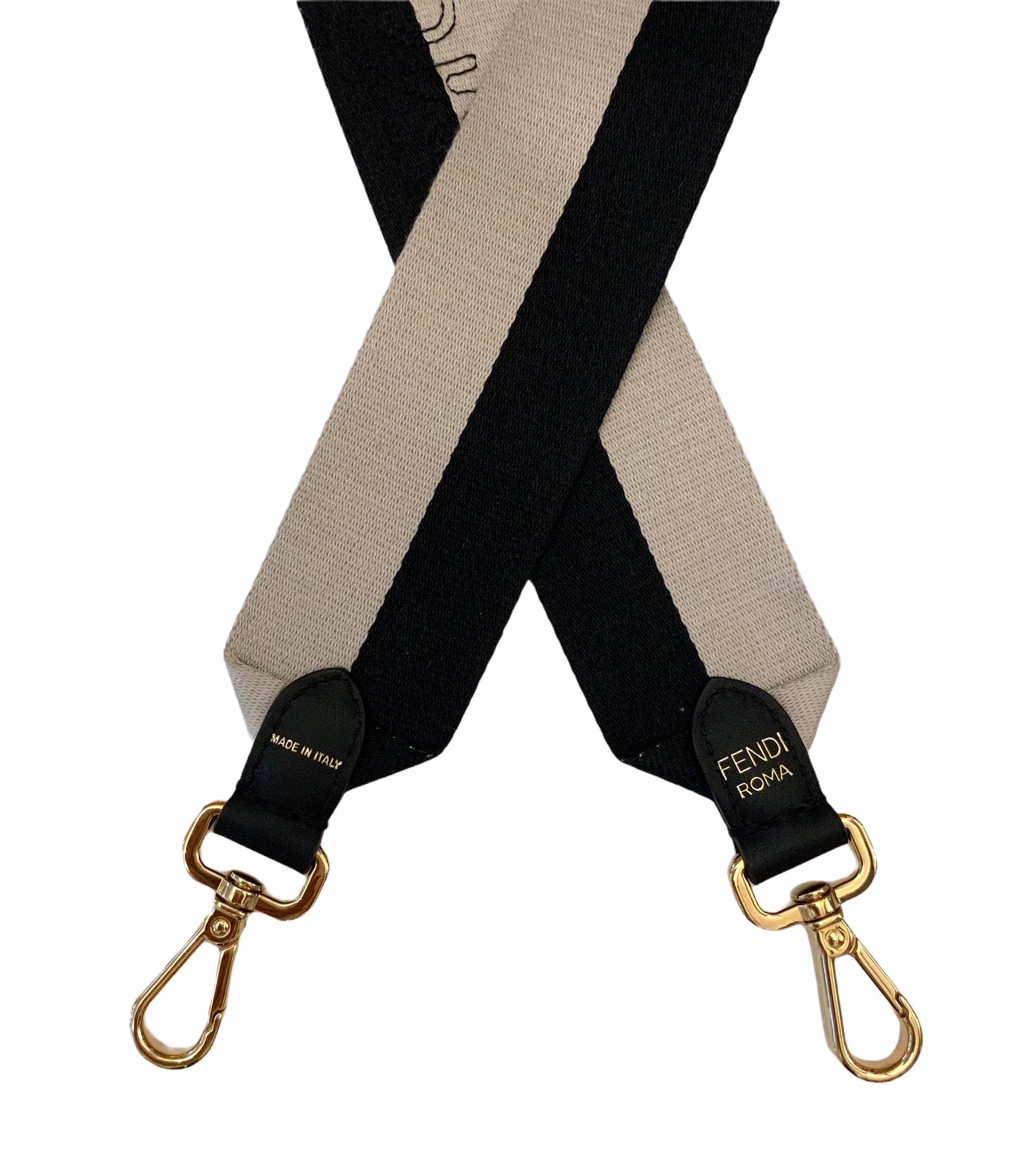 fendi canvas strap