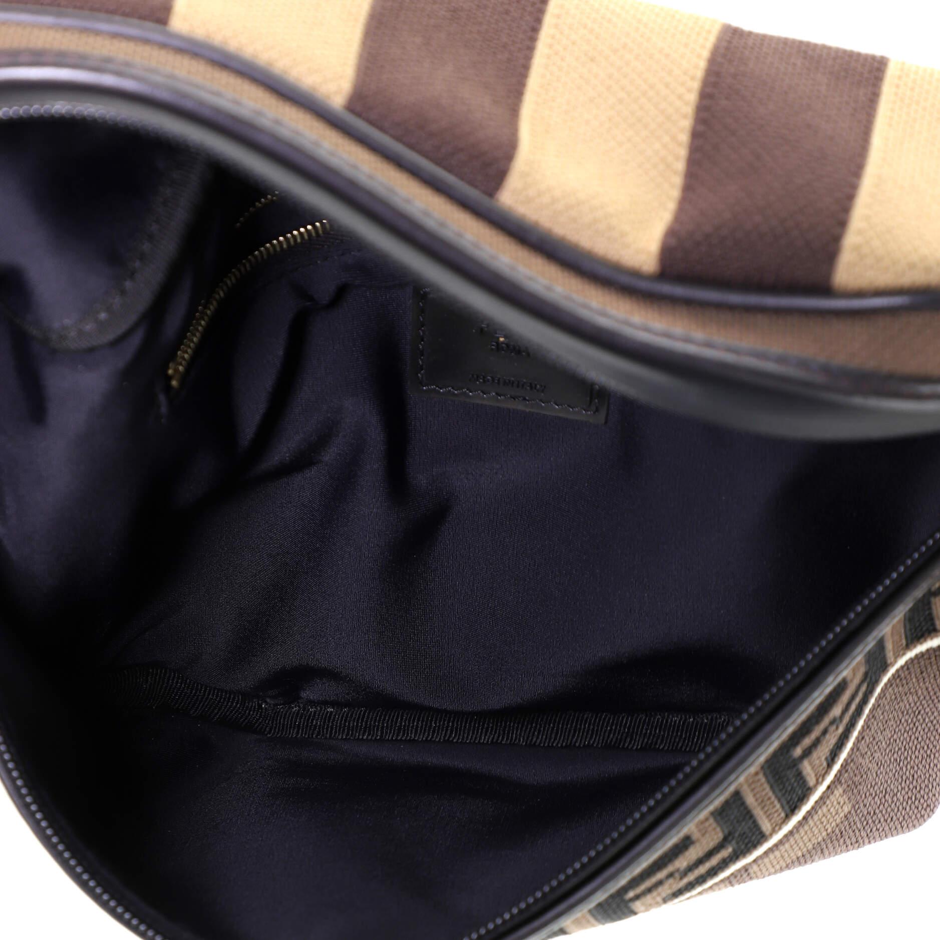 Fendi Zip Waist Bag Mixed Pattern Jersey 1