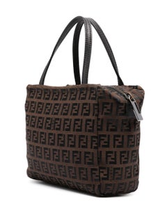 Fendi  Zucca Canvas Handbag