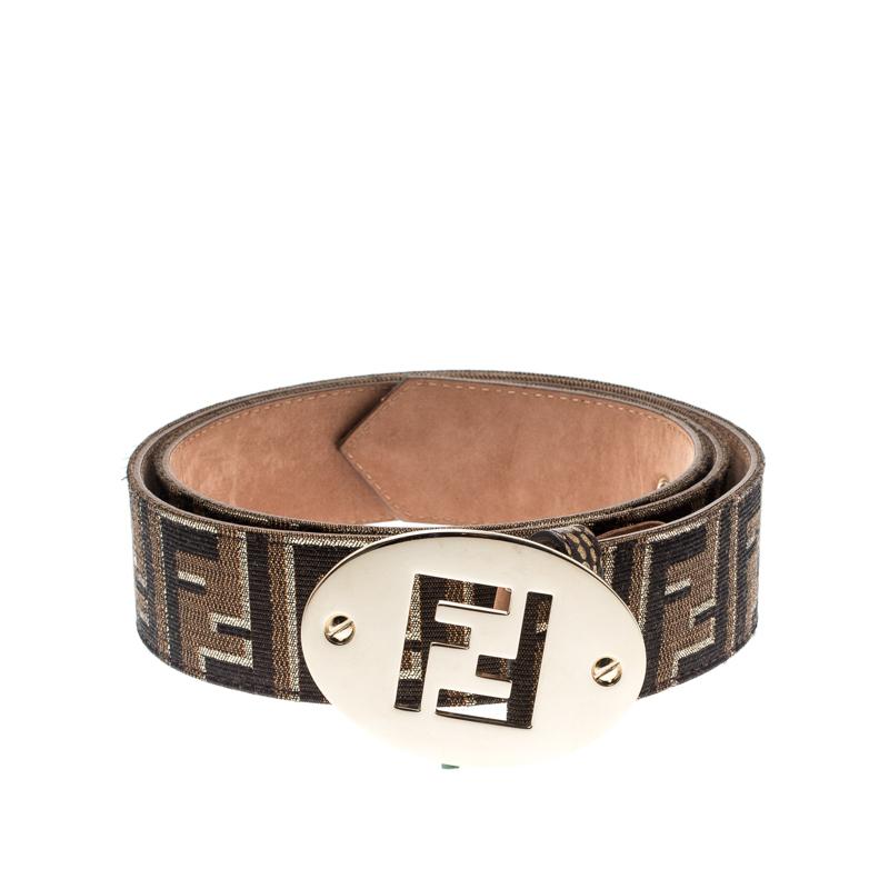 fendi zucca belt