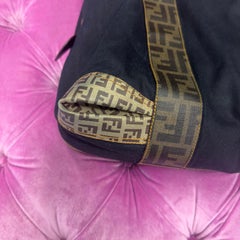 Fendi Zucca Canvas Tote Bag, Italy, Late 1990s