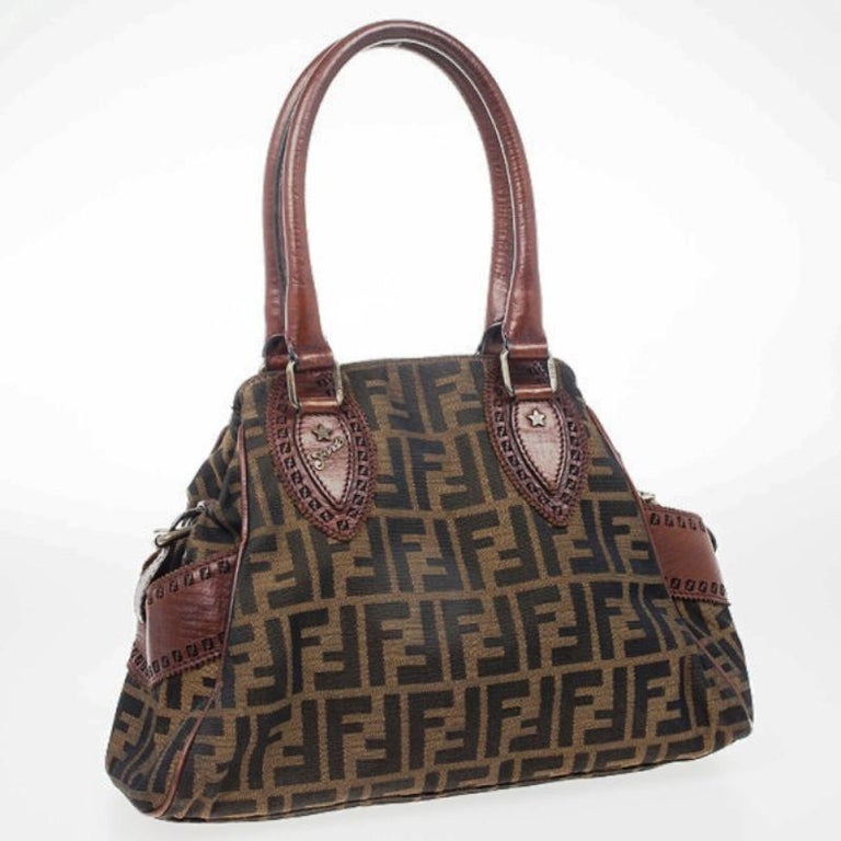Fendi Zucca du Jour Handbag For Sale at 1stdibs