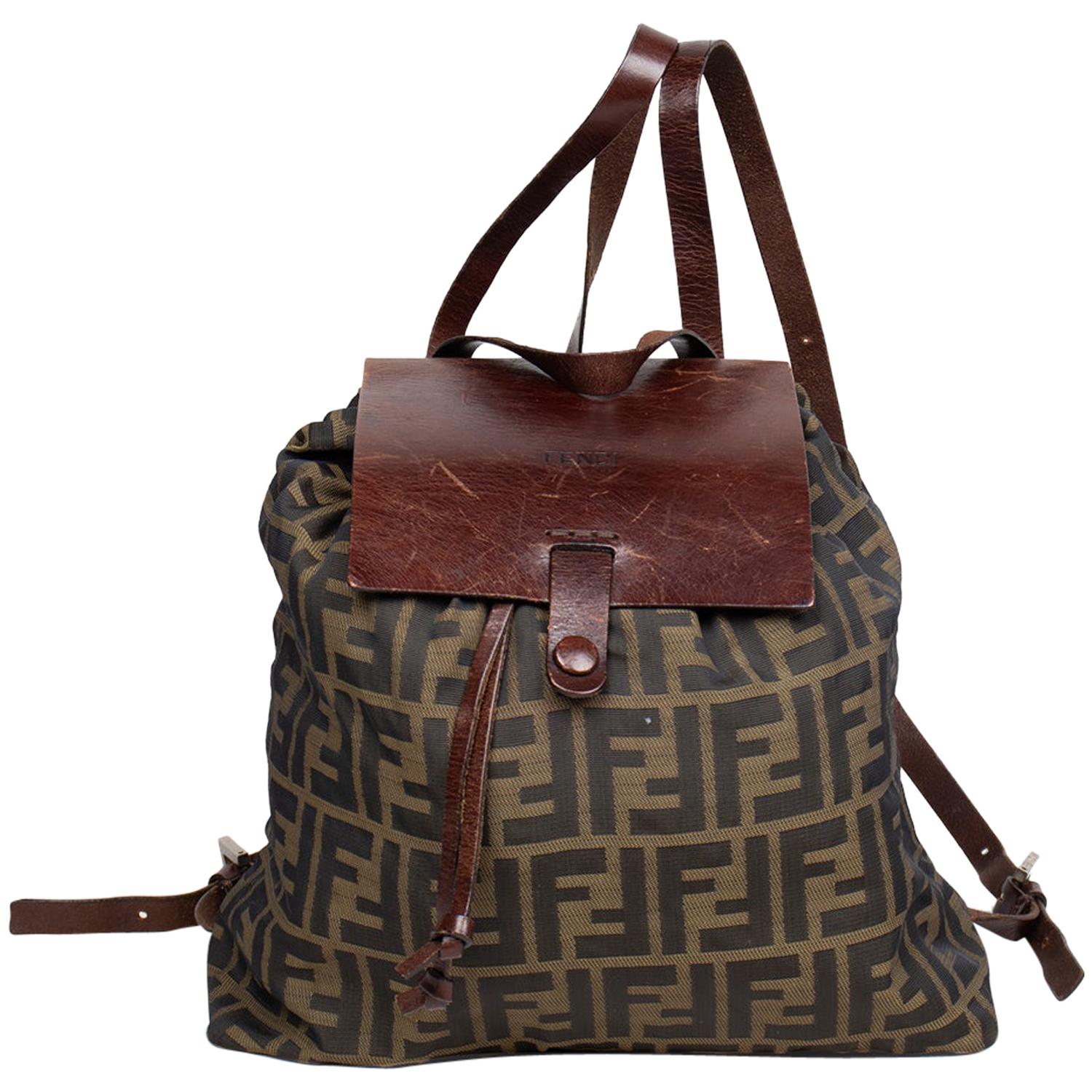 Fendi Zucca FF Backpack For Sale