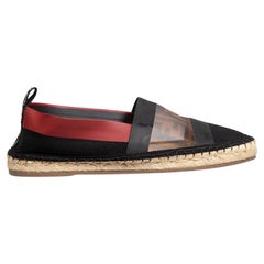 Fendi Zucca FF Mesh Espadrilles Size IT 37.5