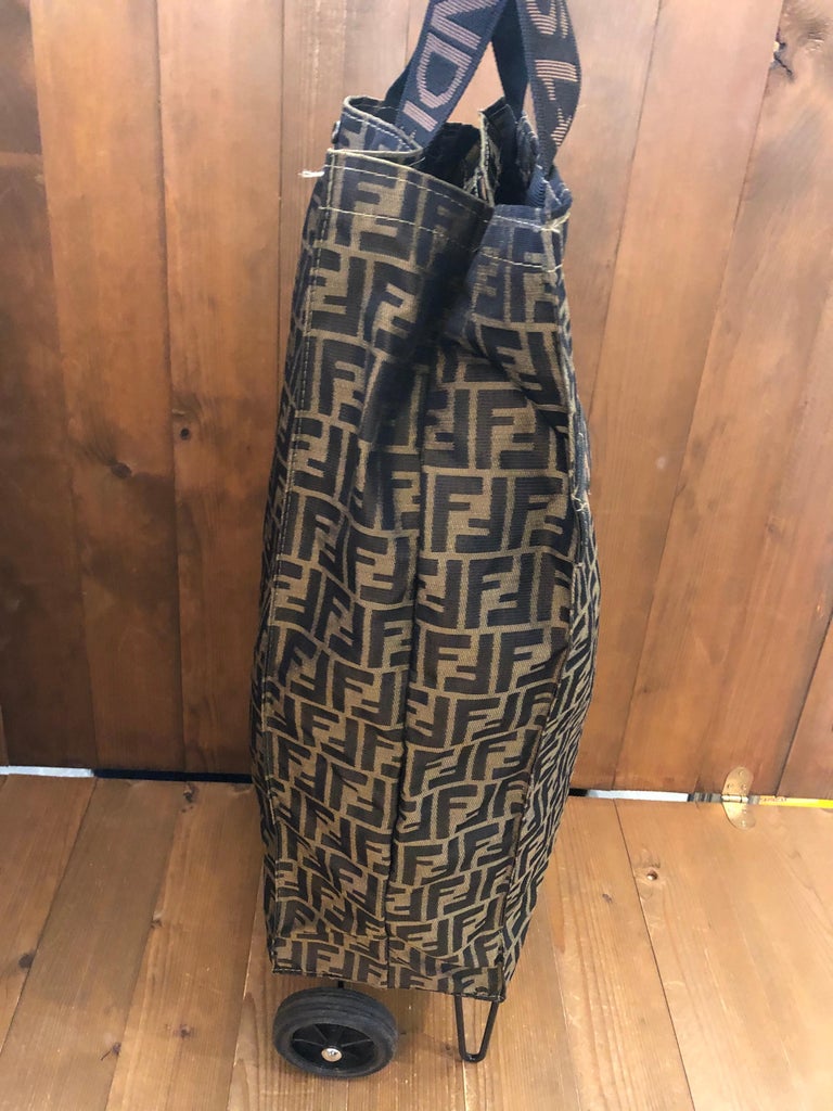 Fendi Zucca Roll Bag Tote – Closet Connection Resale