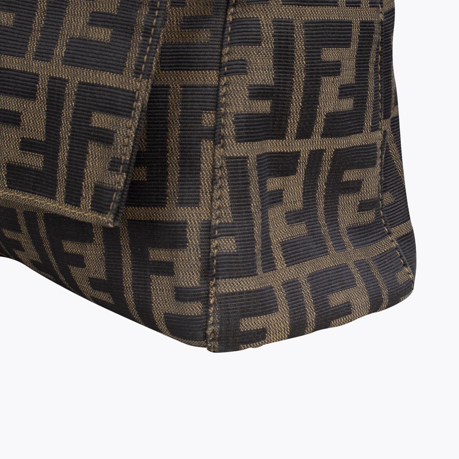 Fendi Zucca Mama Forever Baguette Shoulder Bag For Sale 3