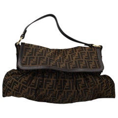Fendi Zucca Monogram Shoudler Bag