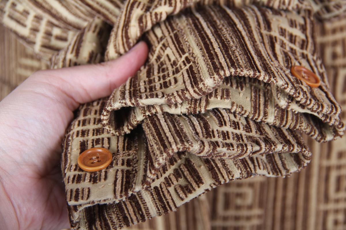 Women's or Men's Fendi Zucca Monogram suit Vintage For Sale