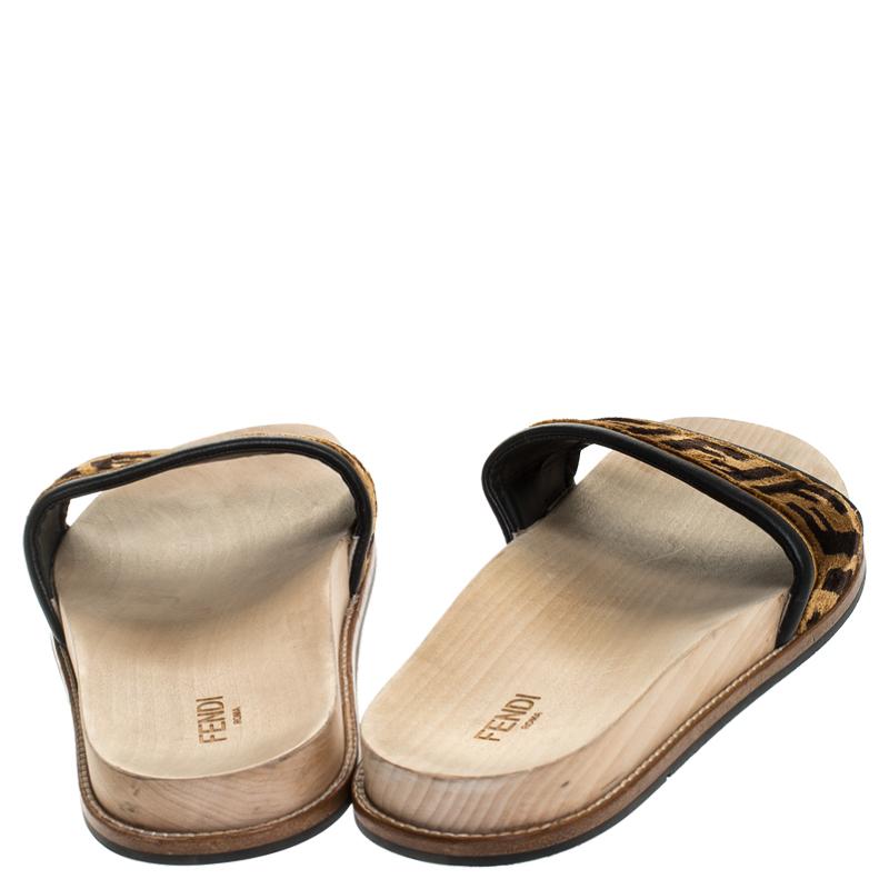 fendi zucca slides