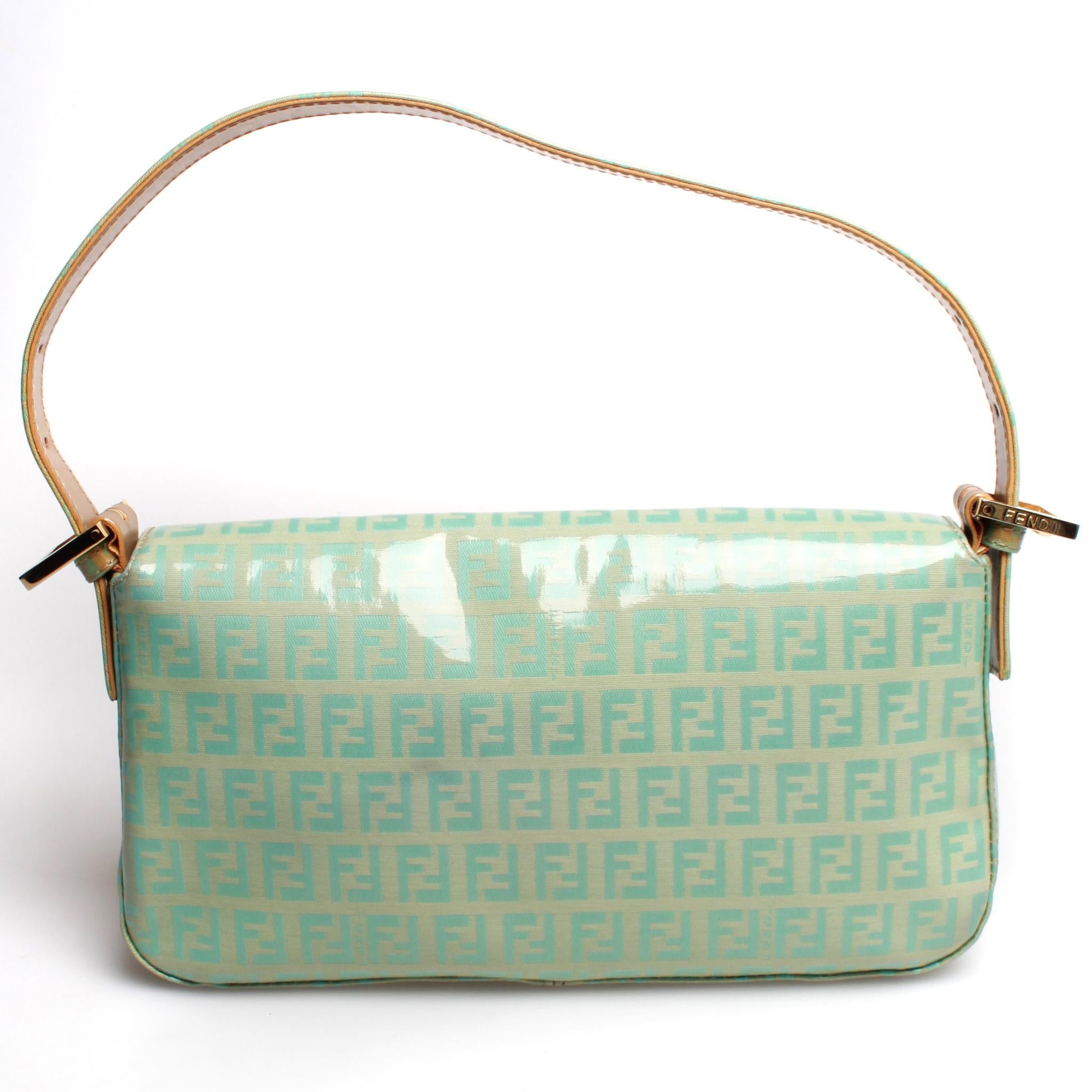 fendi zucchino baguette bag