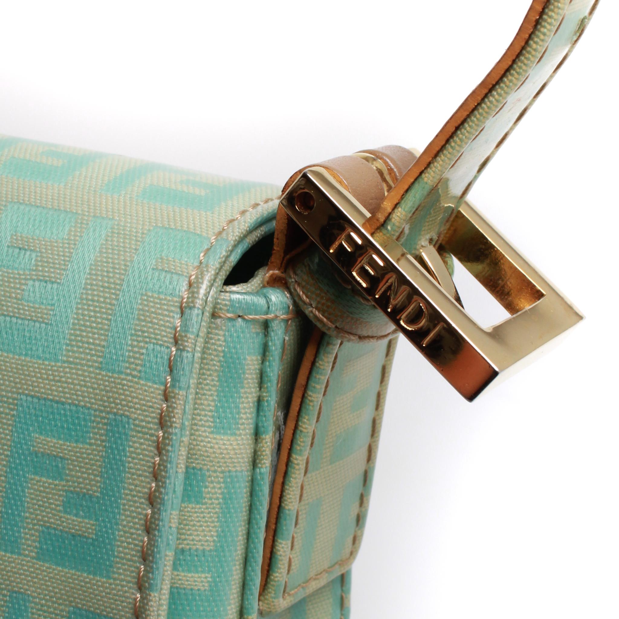 vintage fendi zucchino baguette