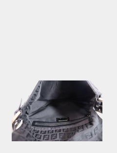 Fendi Zucchino Canvas Mama Baguette Bag