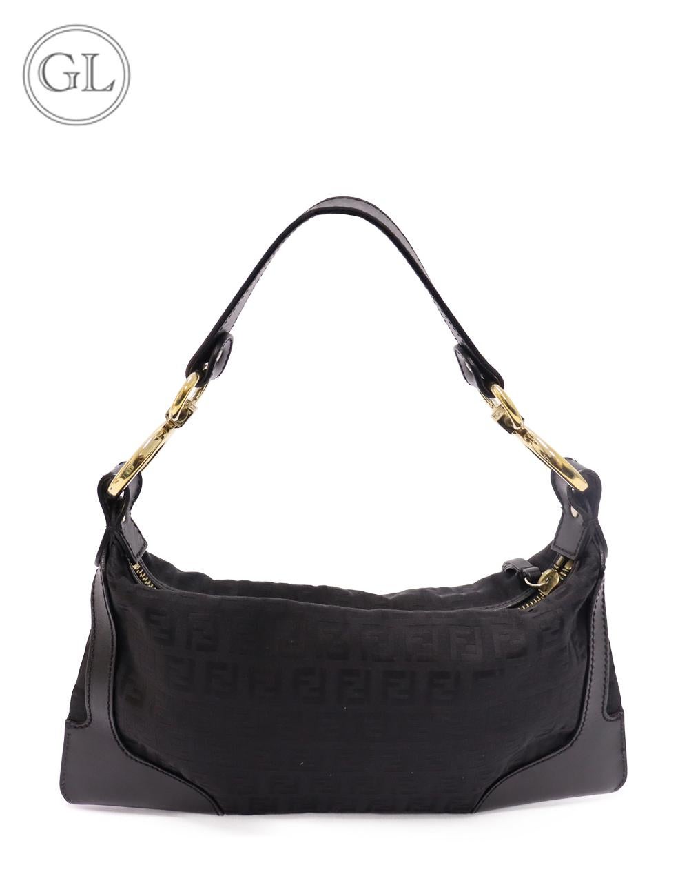 Fendi Zucchino Chef Small Front Pocket Shoulder Bag 2