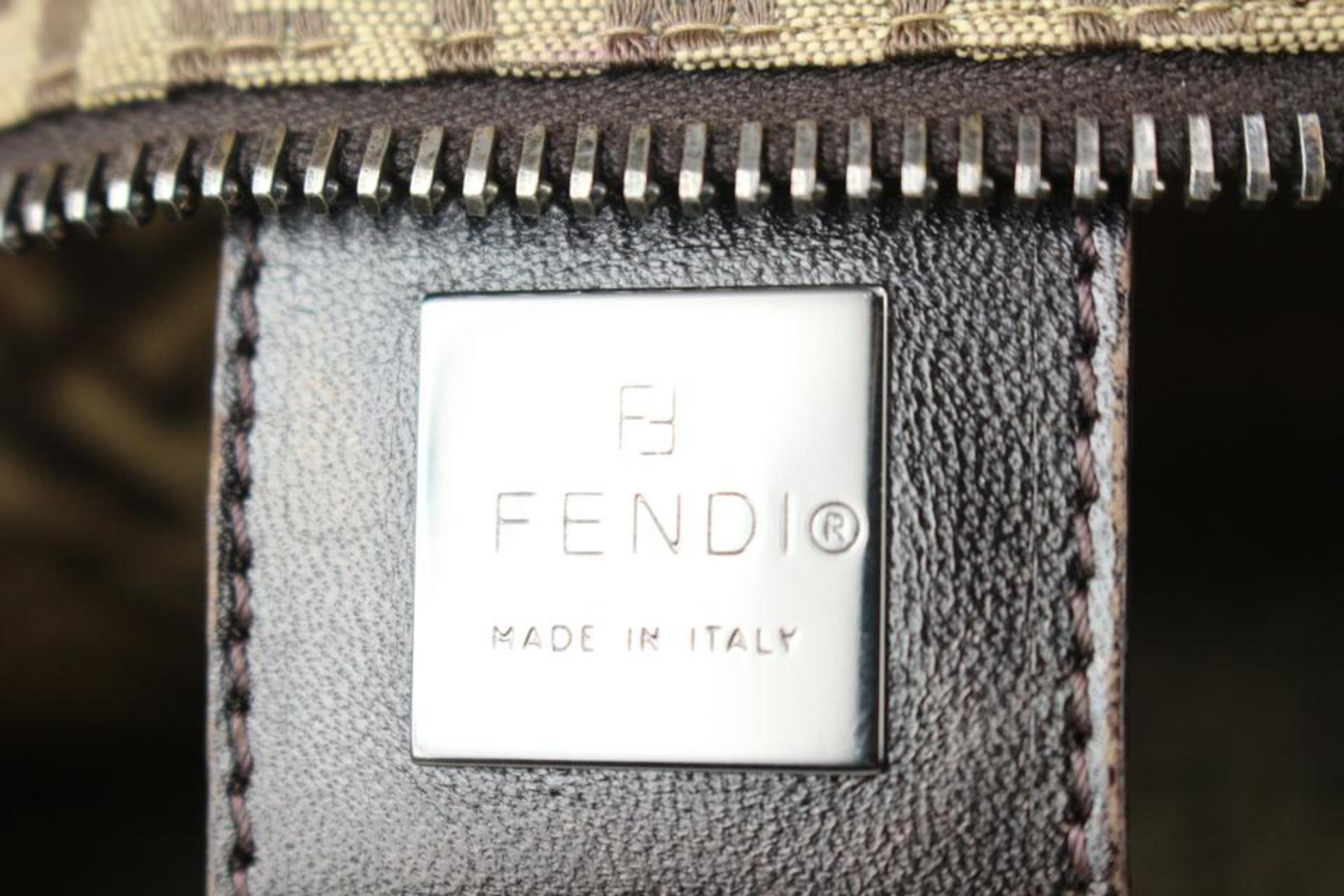 FendiBrown Monogram FF Roll Tote bag 107f35 For Sale 5