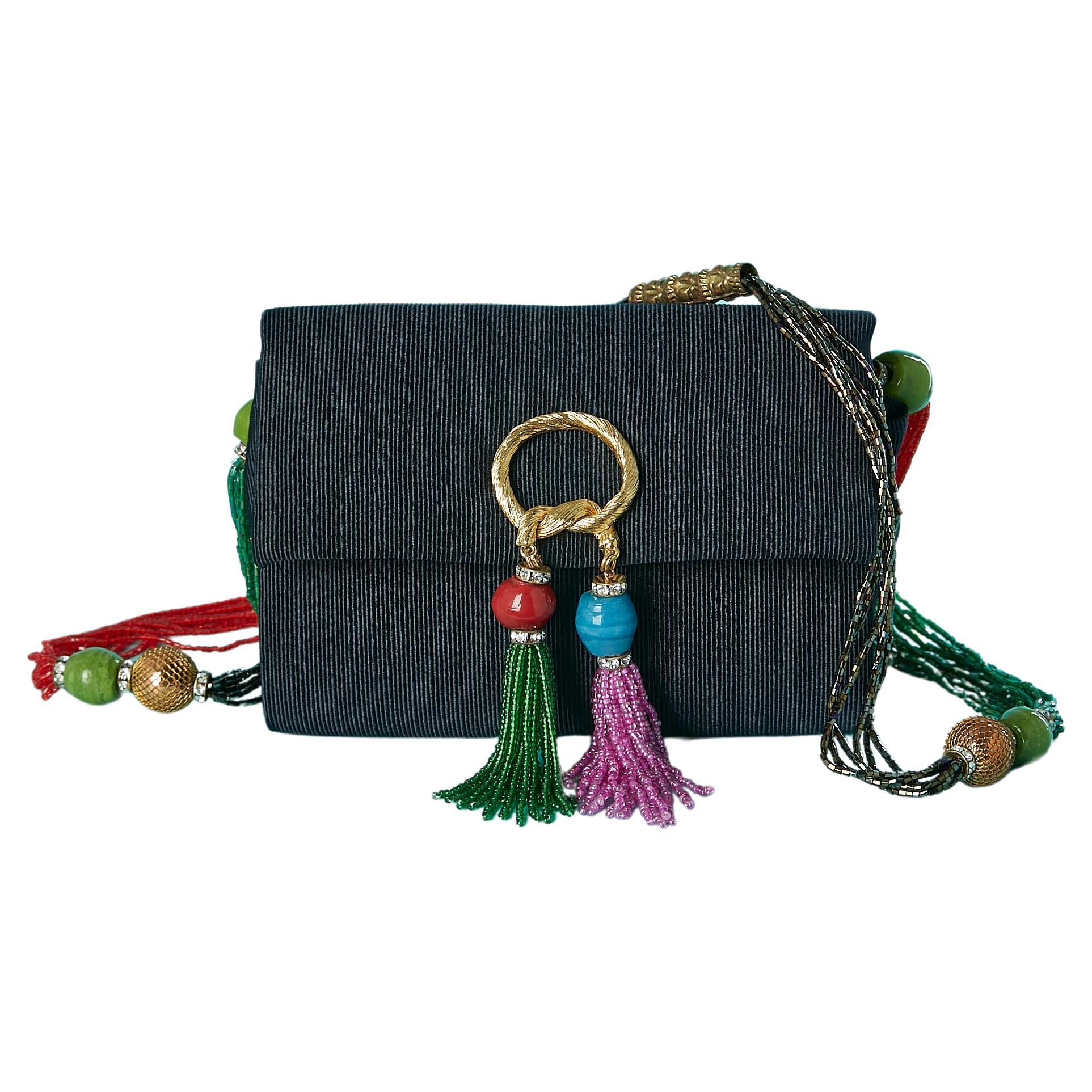 When were beaded bags popular?