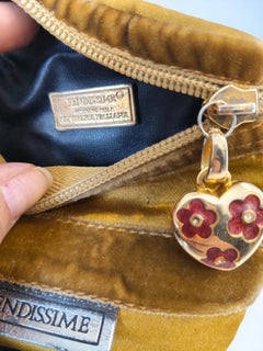 Fendissime Vintage Moutard Fannypack Unisex Made in Italy Circa anni '90