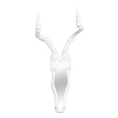 Fendo Mirrow with Curly Horns in White by Ctrlzak & Mogg