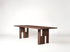Fenestra 240 Dining Room Table in Warm Brown European Oak by Mokko Amsterdam