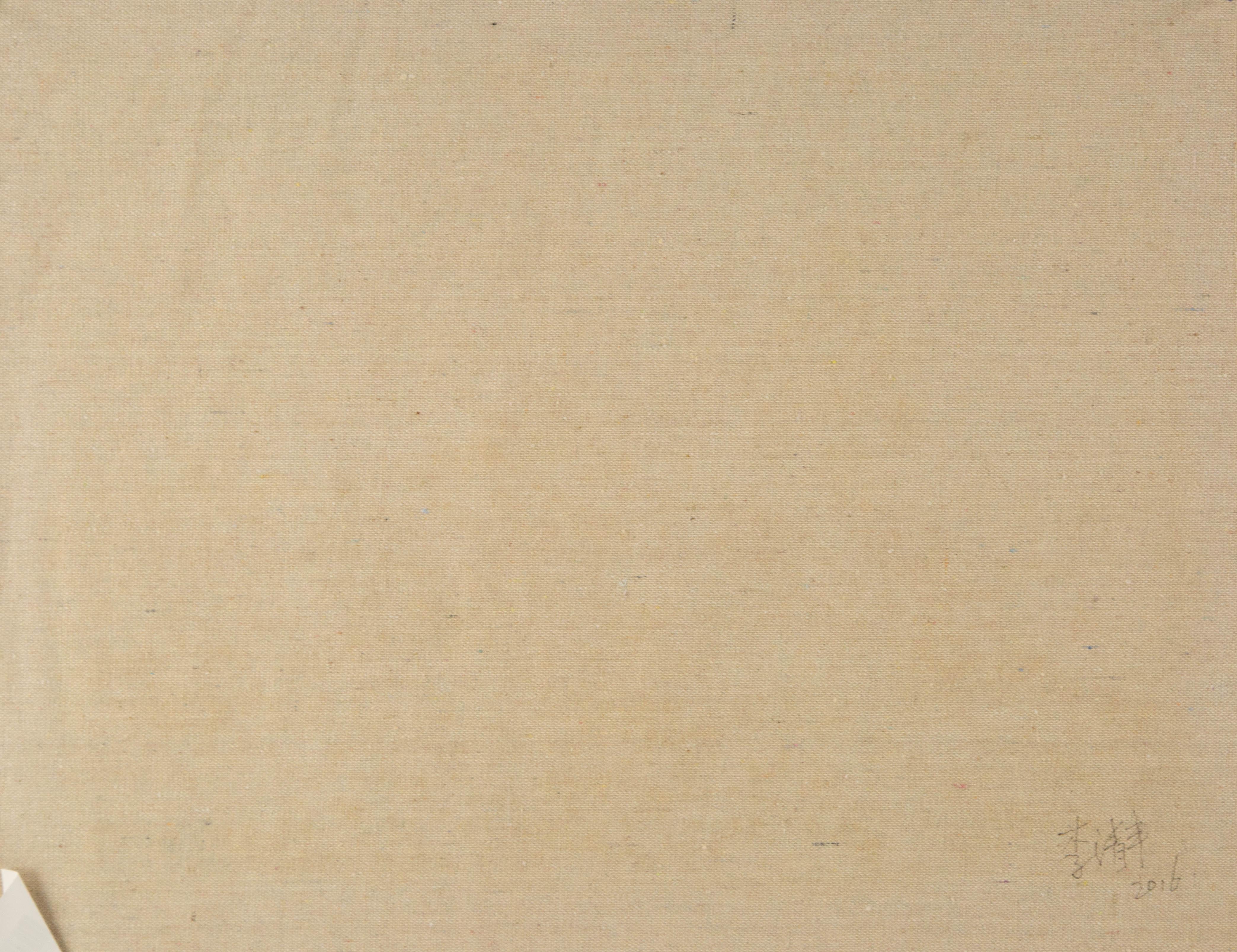 Feng Li Landschaft Original Öl auf Leinwand 