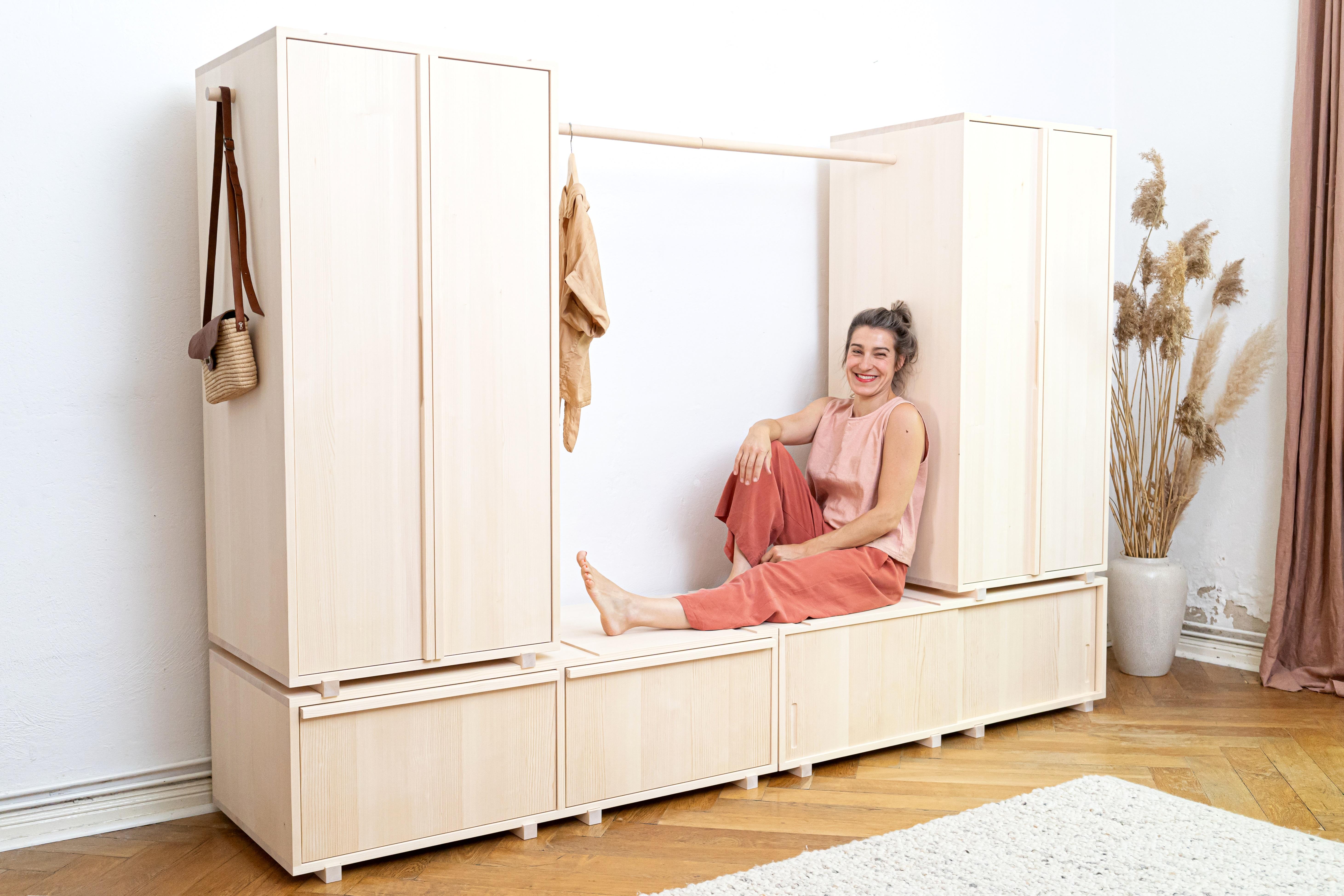 Armario modular Feno de Frau Caze Austríaco en venta