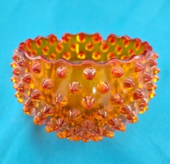 Fenton Hobnail Orb, Open Ball-Shaped Ashtray / Bowl/ Vide-Poche / Vessel