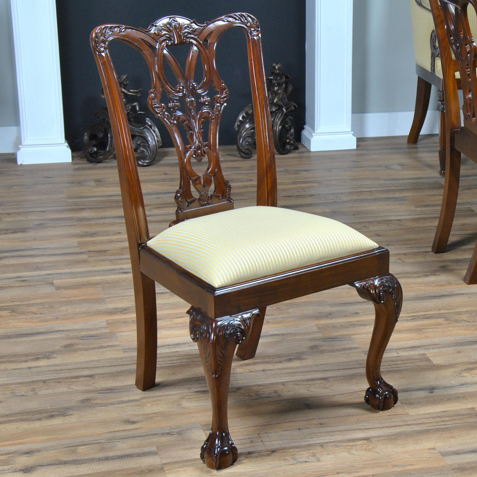 Fenton Mahogany Chairs, Set of 10 For Sale 7