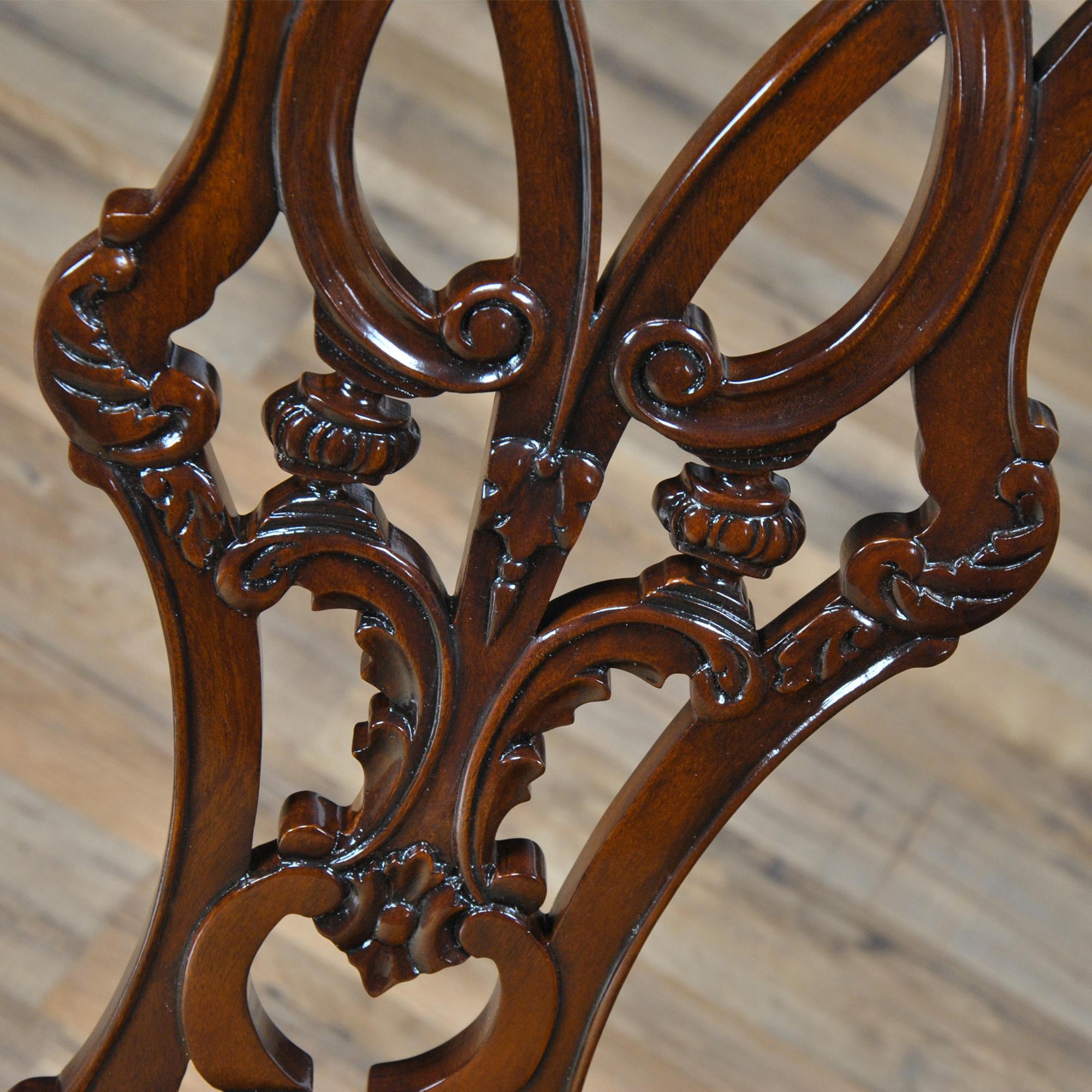 Fenton Mahogany Chairs, Set of 10 For Sale 9