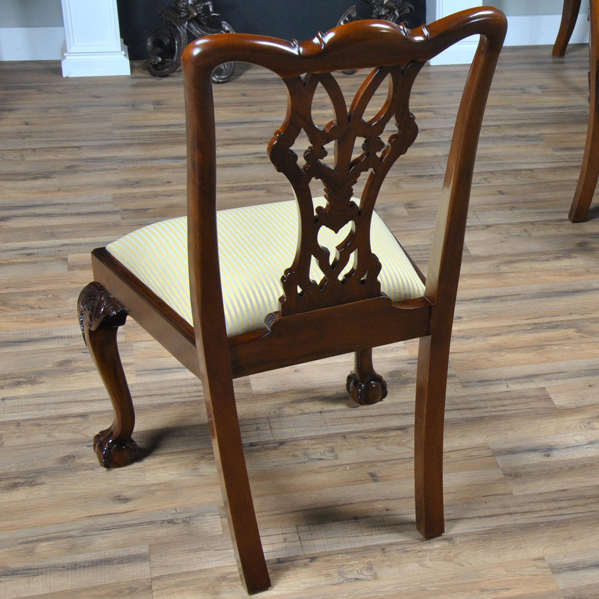 Fenton Mahogany Chairs, Set of 10 For Sale 12