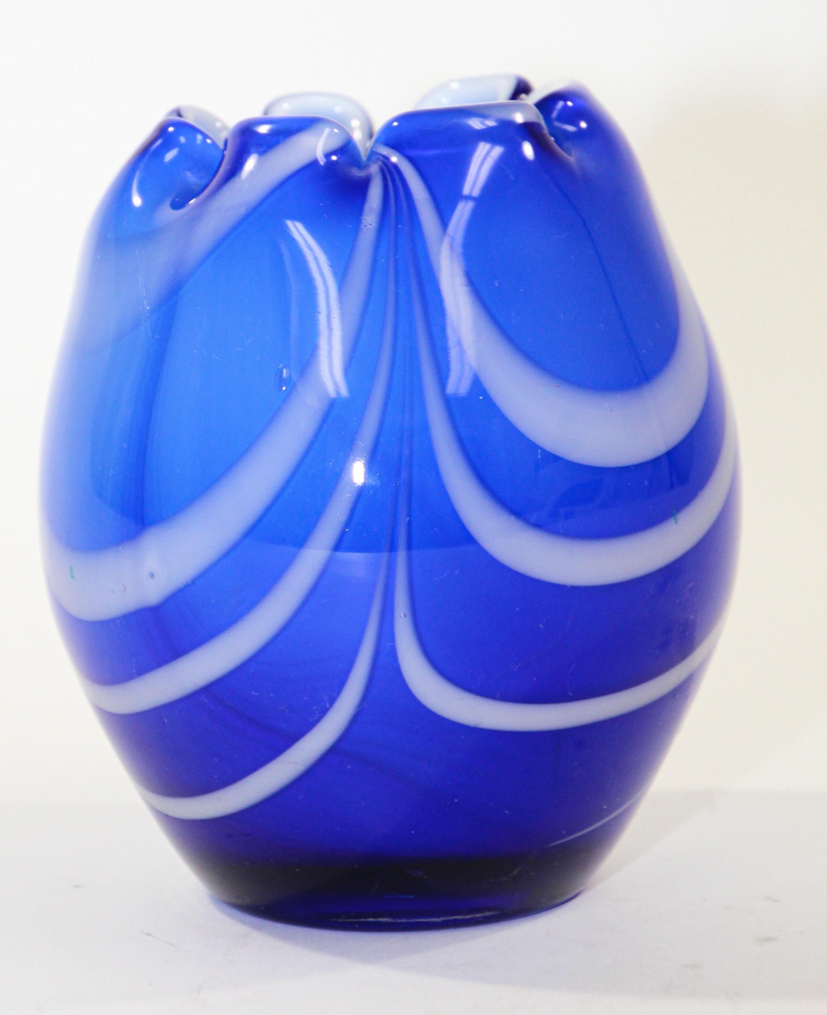 fenton cobalt blue vase