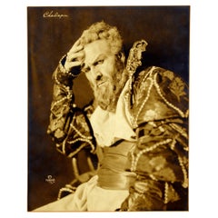 Feodor Chaliapin, c1925 nel ruolo di Boris Godunov, Foto con copyright di H. H. Mishkin