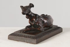 Fer de Berlin, Greyhound by Friedrich Drake, Biedermeier, circa 1830