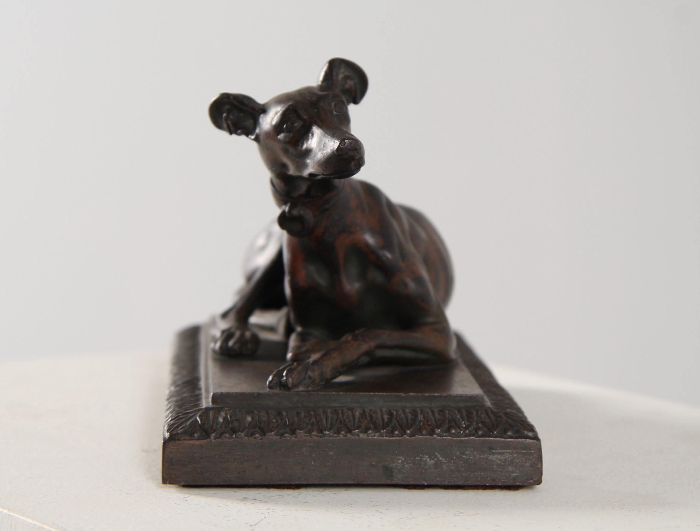 Fer de Berlin, Windhund von Friedrich Drake, Biedermeier, um 1830 (Deutsch)
