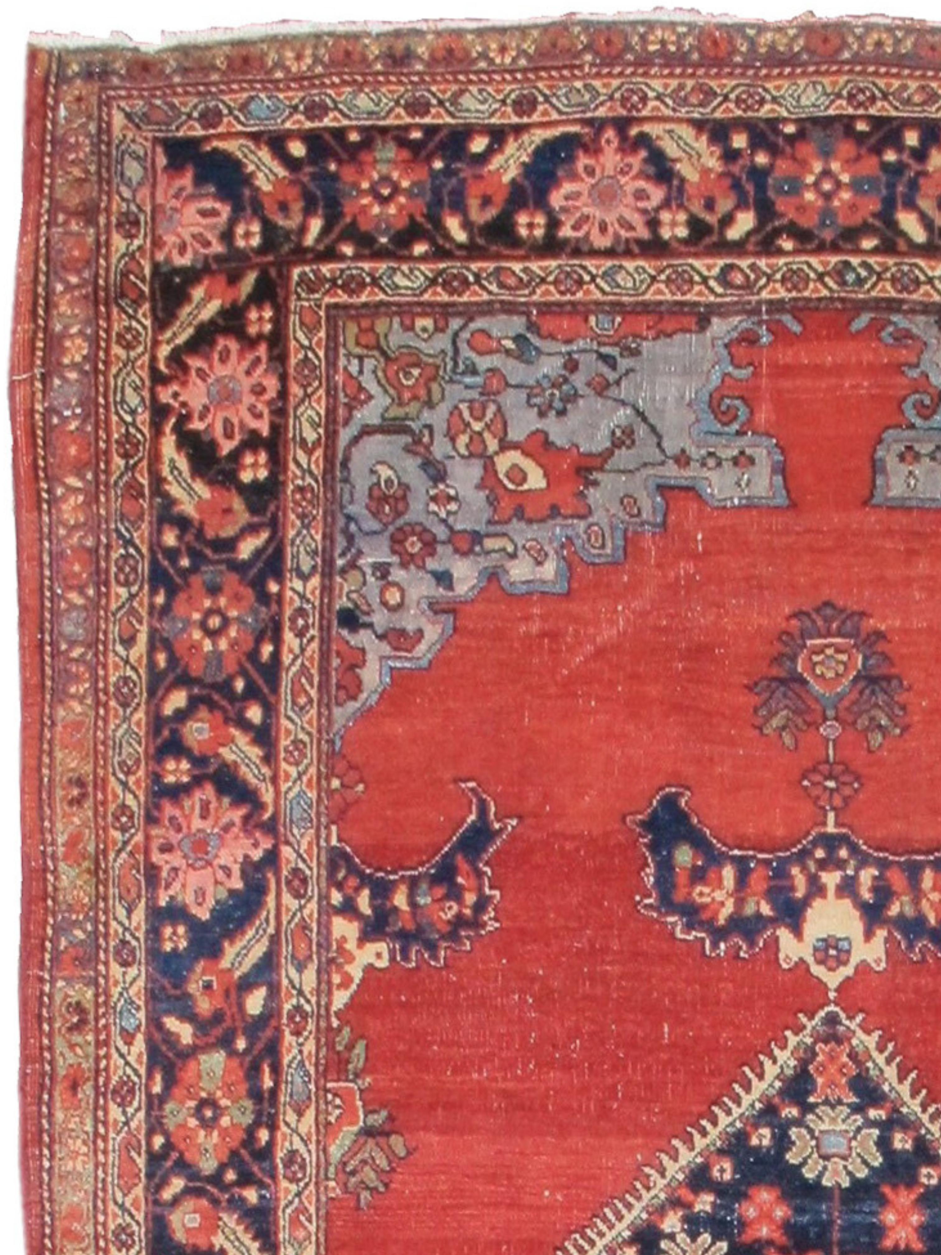 Feraghan Sarouk-Teppich, Sarouk, um 1900

Zusätzliche Informationen:
Abmessungen: 4'3