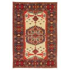 Tapis Sarouk Farahan ancien - Fin du 19ème siècle Tapis Sarouk