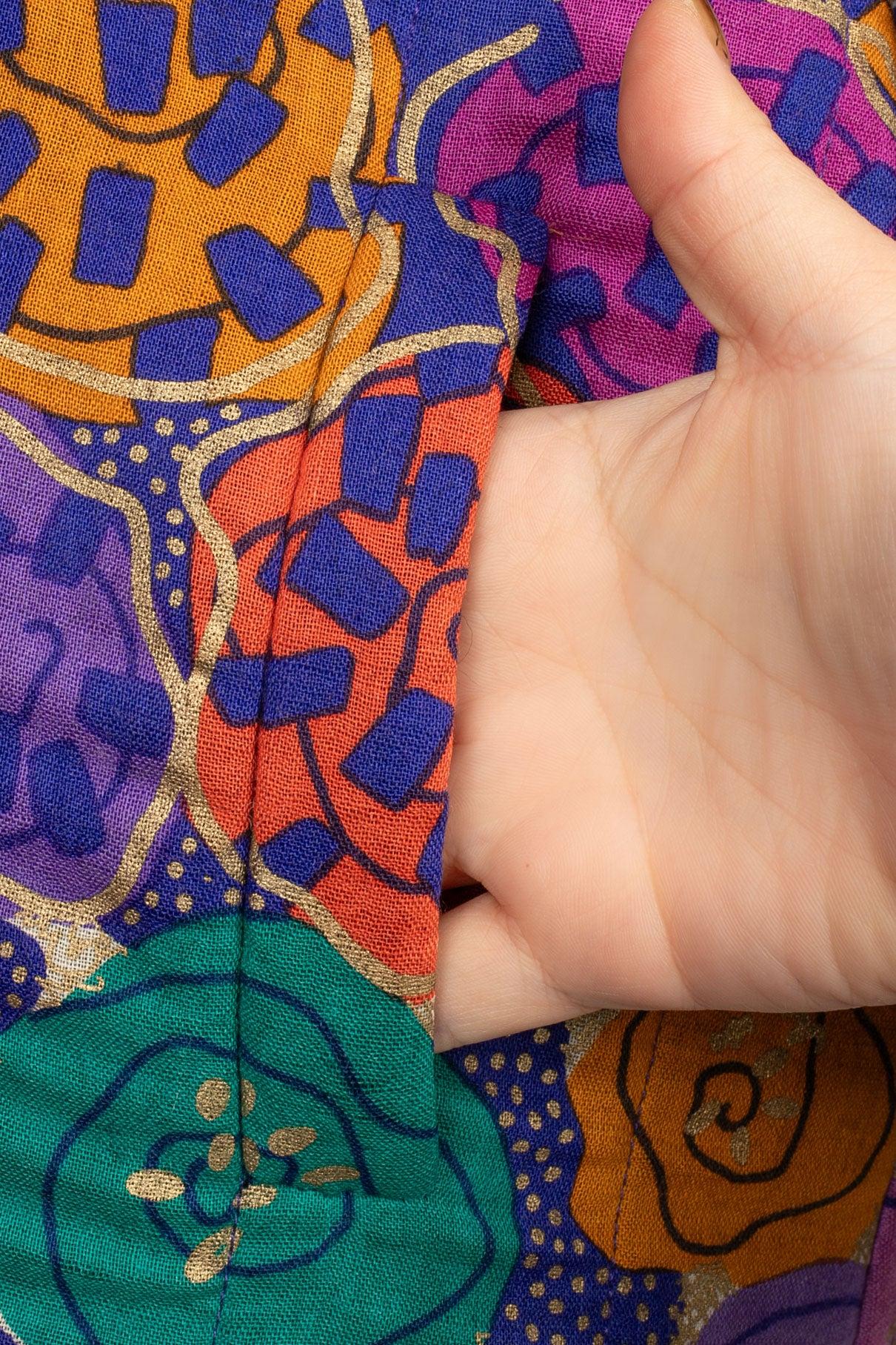 Giacca Feraud in tessuto di formaggio multicolore in vendita 2