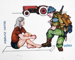 VISITATORE DEL KIBBUTZ (ARTE JUDAICA)