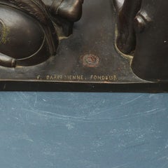 Ferdinand Barbedienne Escultura de bronce de Diana de Gabii