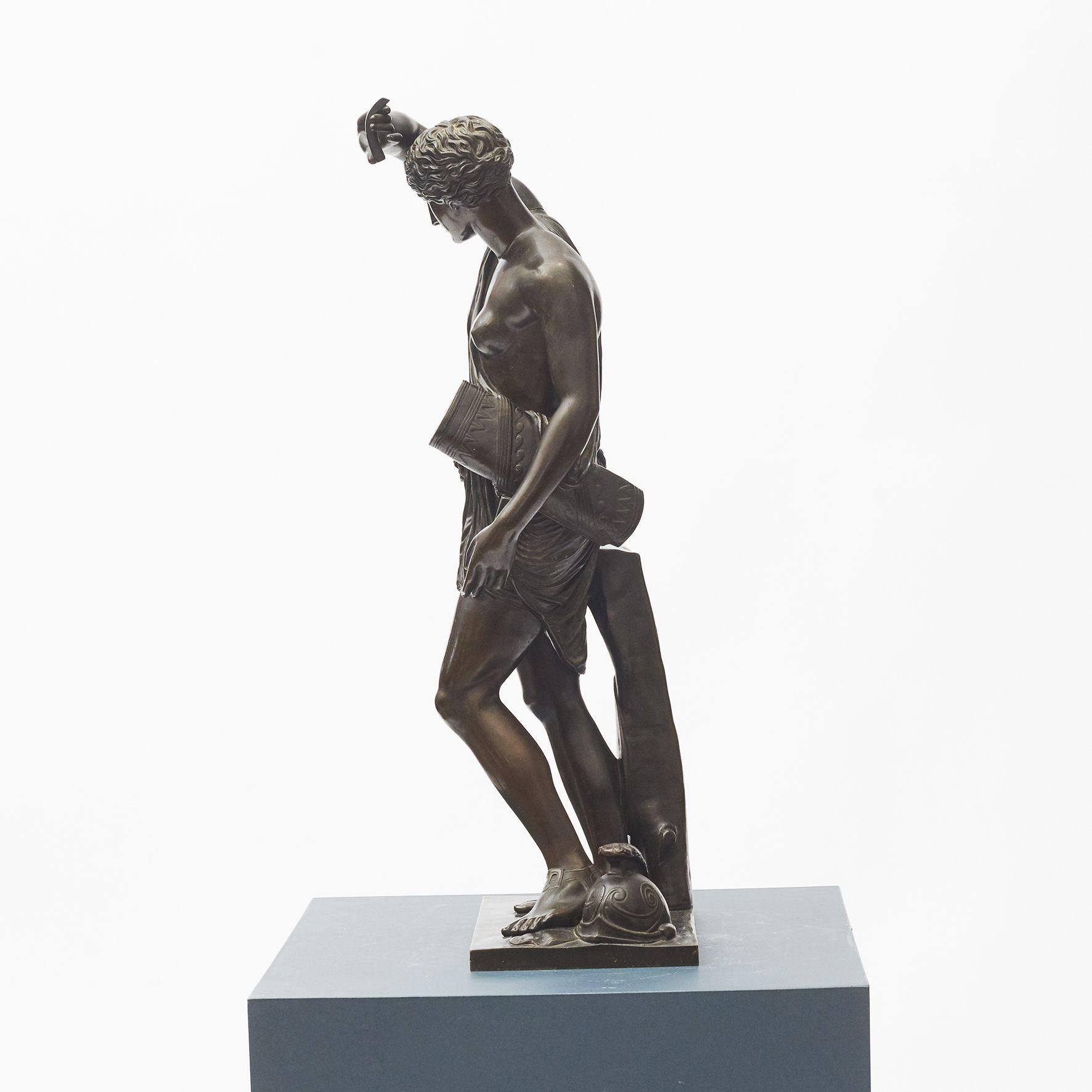 French Ferdinand Barbedienne Bronze Sculpture of Diana of Gabii