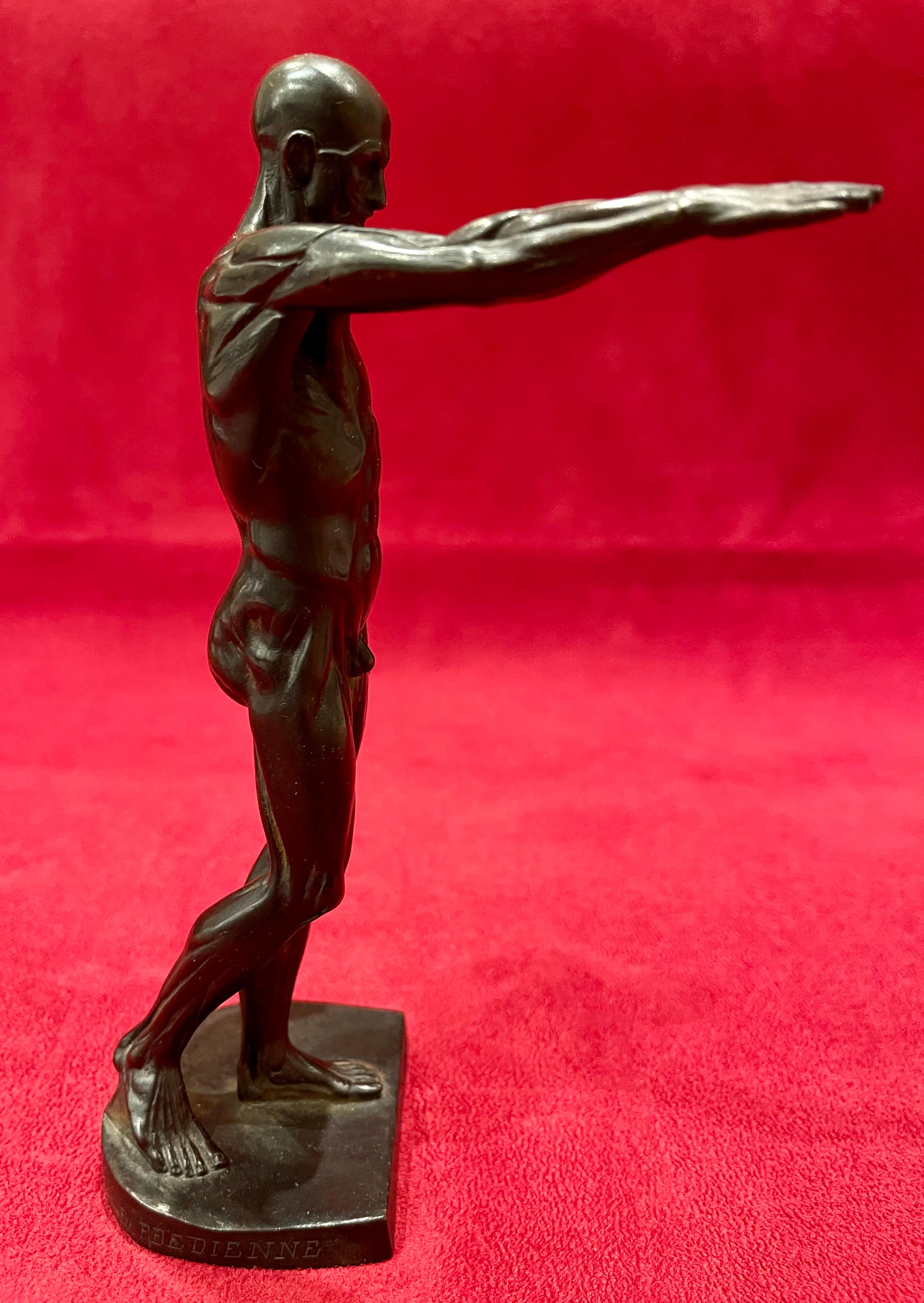 Ferdinand BARBEDIENNE - Bronze, The Flayed For Sale 8